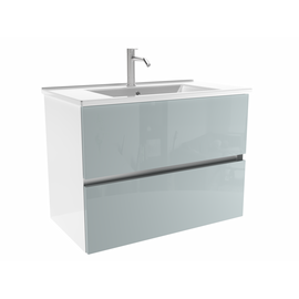 Тумба для ванной комнаты ЗОВ Лира, с раковиной, Адриатик 70