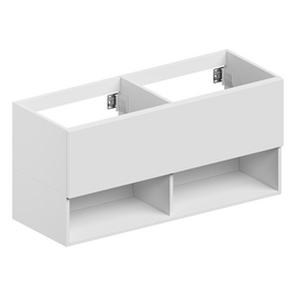 Тумба для ванной комнаты ЗОВ Кито-2, под столешницу, Белый мат 120