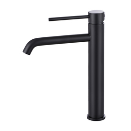 SS high basin mixer Oliveeka 962002, matte black