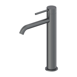 High basin mixer Oliveeka 88239017, brushed gun metal