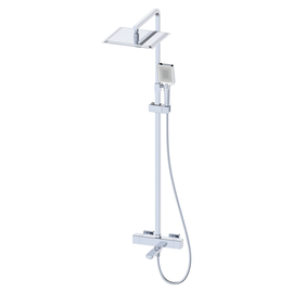 Three ways themostatic shower set Oliveeka 739901, chrome