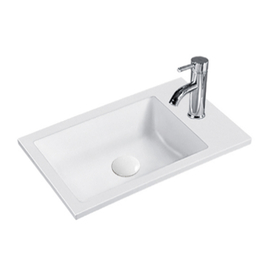 Раковина накладная Oliveeka 2045, белая