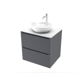 Тумба для ванной комнаты ЗОВ Дион, под раковину, Белый мат/Дуб 60 [CLONE] [CLONE] [CLONE]