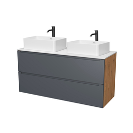 Тумба для ванной комнаты ЗОВ Дион, под раковину, Белый мат/Дуб 60 [CLONE] [CLONE] [CLONE] [CLONE]