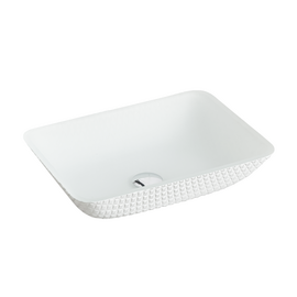 Раковина в ванную Oliveeka TY330MW на столешницу 460-330 белая