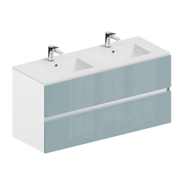Тумба для ванной комнаты ЗОВ Лира, с раковиной, Адриатик 120
