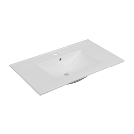 Раковина накладная Oliveeka, белая, S80