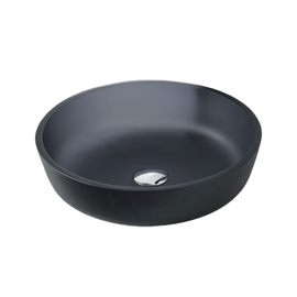 Раковина в ванную Oliveeka TY161MG на столешницу 420-420 черная