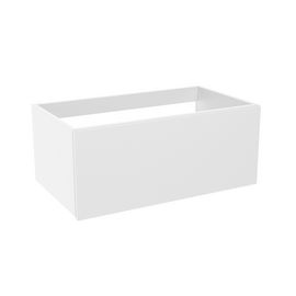 Тумба для ванной комнаты ЗОВ Кито, под столешницу, Белый мат 90