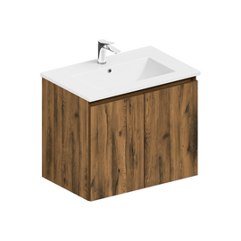 Тумба для ванной ЗОВ Монови, с раковиной, подвесная, Аттик 60