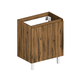 Тумба для ванной ЗОВ Монови, под раковину, на ножках, Аттик  80