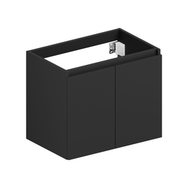 Тумба для ванной ЗОВ Монови, под раковину, подвесная, Антрацит 60