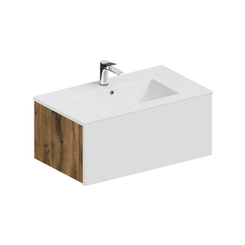 Тумба для ванной комнаты ЗОВ Кито, с раковиной, Белый мат 60 [CLONE] [CLONE] [CLONE]