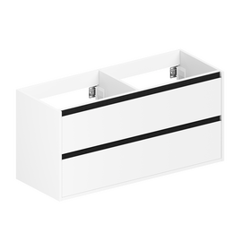 Тумба для ванной комнаты ЗОВ Парма, под раковину, Белый мат 120