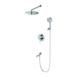 Three ways concealed shower mixer 939017, chrome