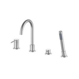 Душевая система для ванны Oliveeka OL-669017-BN, никель матовый