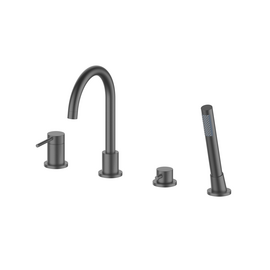 Душевая система для ванны Oliveeka OL-669017-BGM, матовый оружейный металл