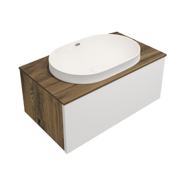 Тумба под раковину Кито K70LW0MWM-LDSPW6002, Белая столешница ЛДСП/Раковина /Белый мат 70 [CLONE] [CLONE] [CLONE] [CLONE]