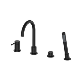 Душевая система для ванны Oliveeka OL-669017-MB, черный матовый