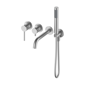 Душевая система для ванны скрытого монтажа Oliveeka OL-889017-BN, никель матовый