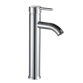 Смеситель для раковины Oliveeka F61H хром высокий