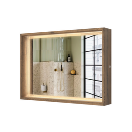 Полка с зеркалом Парма, Аттик 90