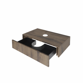 Тумба под раковину Токио, Древесина Аттик 80, 1 вырез