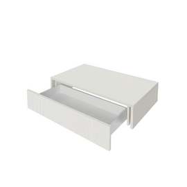 Тумба под столешницу Токио премиум 2 TP2100WWPTOC, Древесина Белая 100 / столешница ЛДСП Древесина Белая без вырезов