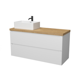 Тумба со столешницей Дион 120 Белый мат