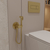Thermostatic concealed spray gun shower mixer Oliveeka 829909,  brushed gold Thermostatic concealed spray gun shower mixer Oliveeka 829909,  brushed gold