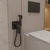 Concealed spray gun shower mixer Oliveeka 829003, matte black Concealed spray gun shower mixer Oliveeka 829003, matte black