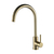 SS kitchen mixer Oliveeka 963002, brushed gold