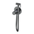 Thermostatic concealed spray gun shower mixer Oliveeka 829909,  brushed gun metal Thermostatic concealed spray gun shower mixer Oliveeka 829909,  brushed gun metal