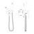 Concealed spray gun shower mixer Oliveeka 829902, brushed gun metal - Image 2 Concealed spray gun shower mixer Oliveeka 829902, brushed gun metal - Image 2