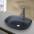 Раковина в ванную Oliveeka TY335MGY на столешницу 540-395 черная - Изображение 3