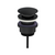 Basin valve SS07, matte black Basin valve SS07, matte black