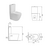 Floor-standing toilet Oliveeka 2055 white - Image 2 Floor-standing toilet Oliveeka 2055 white - Image 2