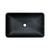 Раковина в ванную Oliveeka TY1112 на столешницу 560-360 черная - Изображение 2