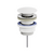 Basin valve SS07, matte white Basin valve SS07, matte white
