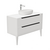 Тумба со столешницей Севилья 100, Белый мат / Столешница компакт-плита, Белая