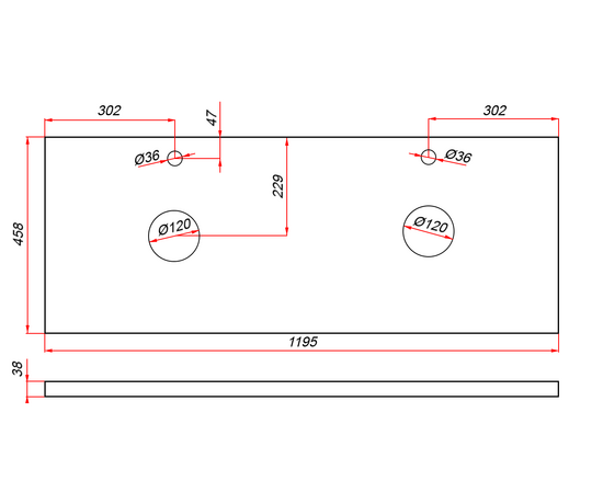 Тумба для ванной комнаты ЗОВ Дион, столешница туя, Графит мат 120 - Изображение 4 Тумба для ванной комнаты ЗОВ Дион, столешница туя, Графит мат 120 - Изображение 4