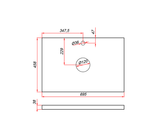 Тумба для ванной комнаты ЗОВ Дион, столешница туя, Графит мат 70 - Изображение 5 Тумба для ванной комнаты ЗОВ Дион, столешница туя, Графит мат 70 - Изображение 5