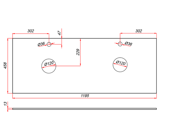 Тумба для ванной комнаты ЗОВ Кито, белая столешница, Белый мат 120 - Изображение 8