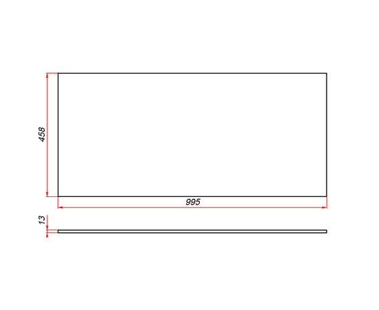 Столешница компакт-плита 13 Галифакс, 995х458 мм - Изображение 2 Столешница компакт-плита 13 Галифакс, 995х458 мм - Изображение 2