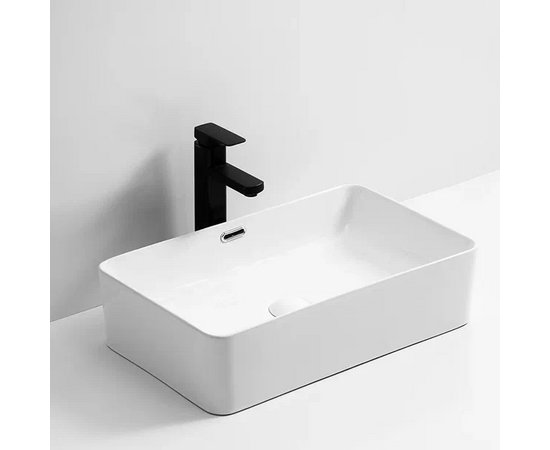 Countertop sink Oliveeka 9686B for countertop 480-315 white