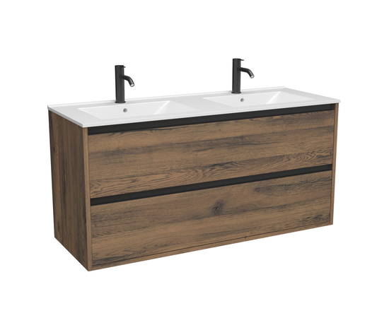 Тумба для ванной комнаты ЗОВ Парма, с раковиной, Аттик 120