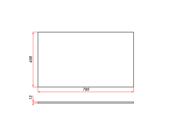 Столешница компакт-плита 13 Галифакс, 795х458 мм - Изображение 2 Столешница компакт-плита 13 Галифакс, 795х458 мм - Изображение 2
