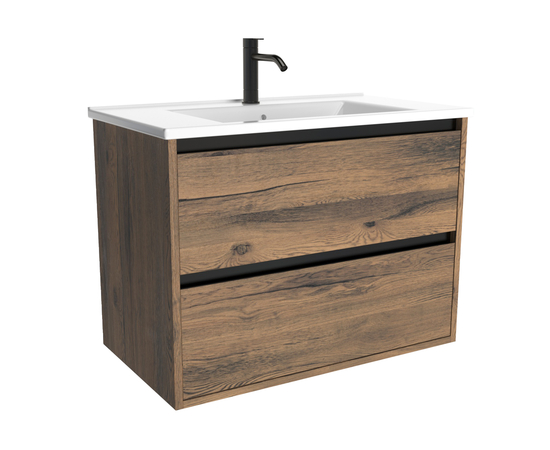 Тумба для ванной комнаты ЗОВ Парма, с раковиной, Аттик 60