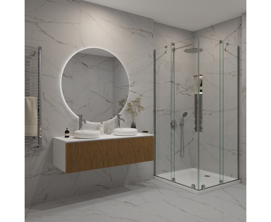 Тумба для ванной комнаты ЗОВ Кито, под столешницу, Белый/Тростник 120 - Изображение 4 Тумба для ванной комнаты ЗОВ Кито, под столешницу, Белый/Тростник 120 - Изображение 4