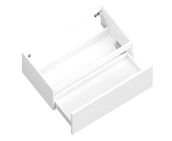 Тумба для ванной комнаты ЗОВ Кито, под столешницу, Белый мат 80 Тумба для ванной комнаты ЗОВ Кито, под столешницу, Белый мат 80